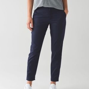 lululemon on the move trousers - Navy size 2